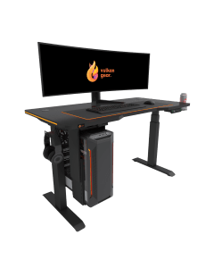 Pompeii - Ergonomic Gaming Desk - 120 x 60 cm Tischplatte