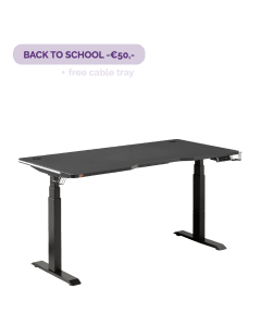 Pompeii – Ergonomisch game bureau – 120 x 60 cm tafelblad