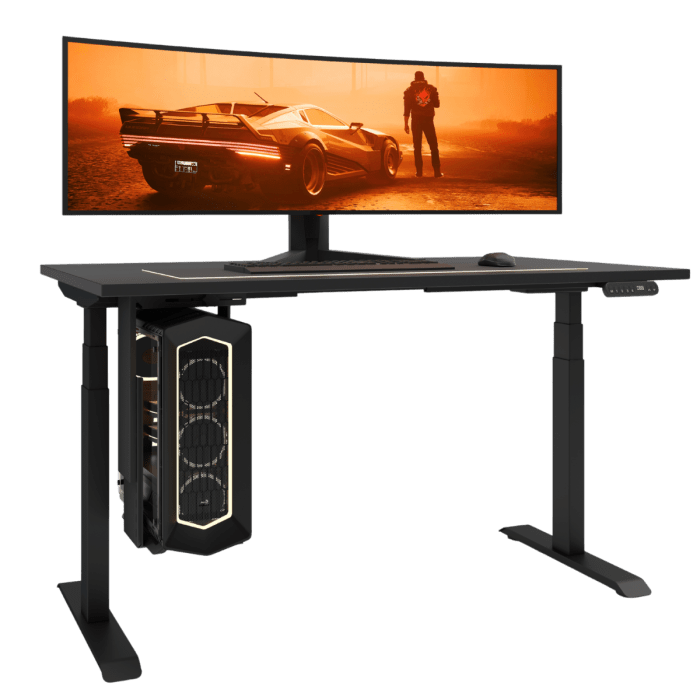 Teide - Ergonomic Gaming Desk - 140 x 80 cm Tabletop