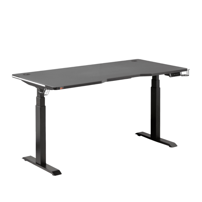 Pompeii - Ergonomic Gaming Desk - 120 x 60 cm Tafelblad